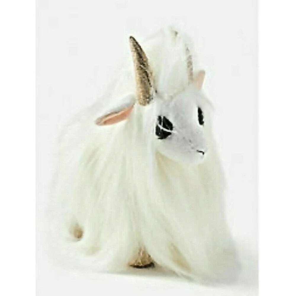 Justice MOUNTAIN GOAT White Long Hair 10